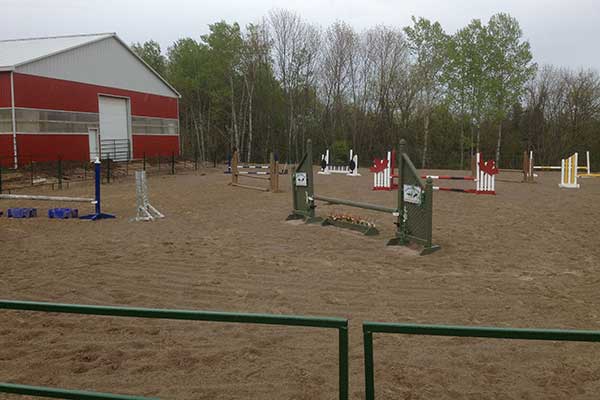 Stillbrook Riding Stables newest outdoor sand ring