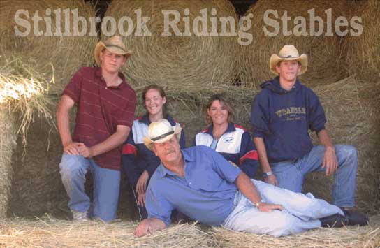The Stillman Family at Stillbrook Riding Stables