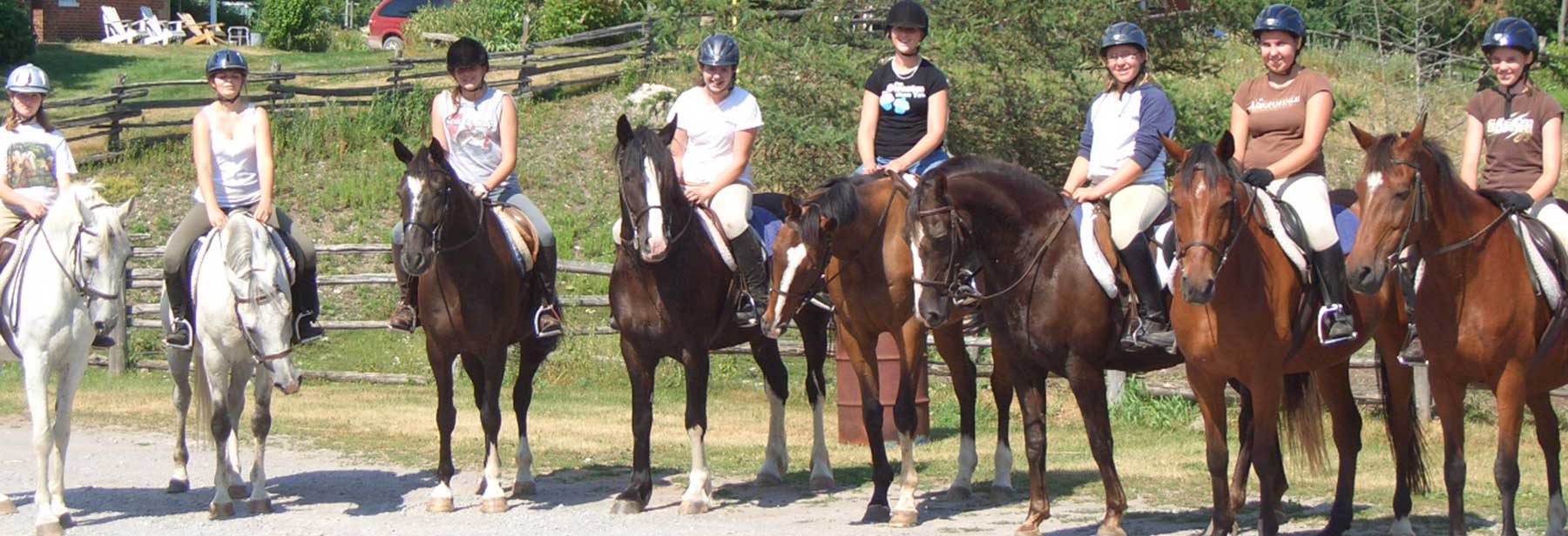 Stillbrook Riding Stables offers year round trail rides